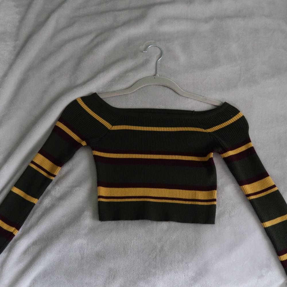 Striped Long Sleeve Sweater